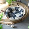 Rattan Woven Cat Bed: All-Season Winter Warm Nest for Pets
