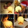 3D Maan Nachtlampje Oplaadbare Maanlamp Slaapkamer Led Studeerkamer Tafellamp Warm Licht Bedlamp Bureaulamp Woondecoratie