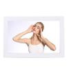 13.3 Inch Digital Picture Frame White 1280x800 WIFI Digital Photo Frame Supports Image Rotation with APP for Bedroom