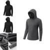 Soft And Breathable Men's Pullover Hoodie Featuring A Turtleneck Design And Moisture Wicking Fabric