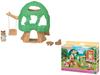 Famílias Sylvanian 5318 casa na árvore da creche 3+