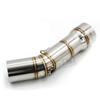 For DUCATI Diavel 60mm 51mm 1200 Motorcycle Exhaust Escape Moto Tube Muffler Connection Elbow Middle Link Pipe Pit Bike