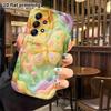 Phone Case: 2D flat, suitable for Samsung Galaxy A34 A35 M05 M06 S20 S22 S21 FE Plus 5G protective case, macaron-colored butterflies, perfect Christma