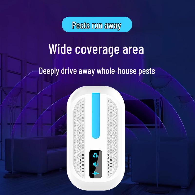 Multifunctional Ultrasonic Mosquito and Animal Repeller - Silent Electronic Insect Device