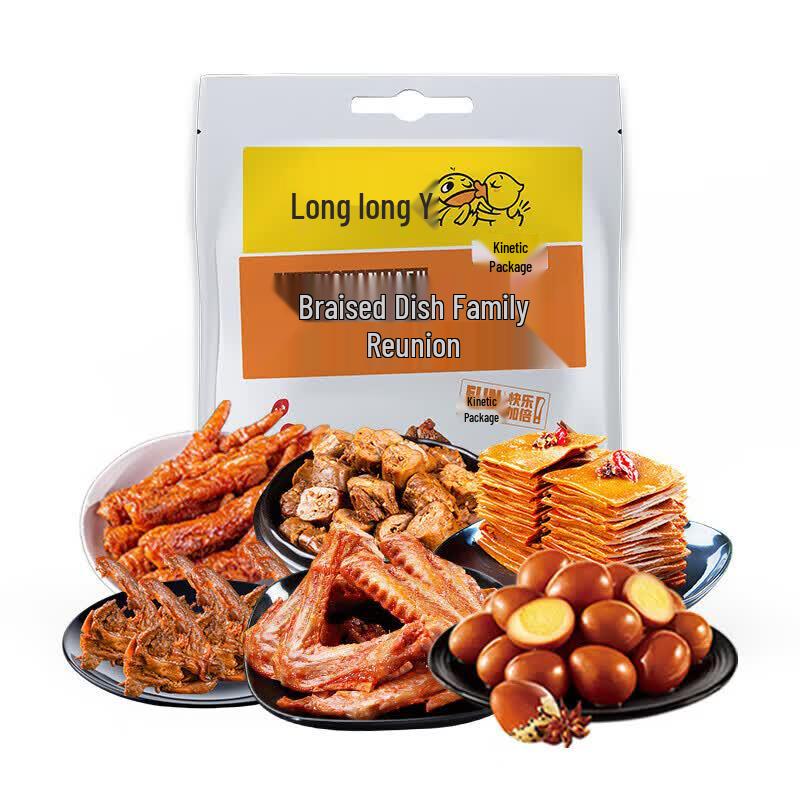 Jiujiuya Spicy Braised Snack Family Pack