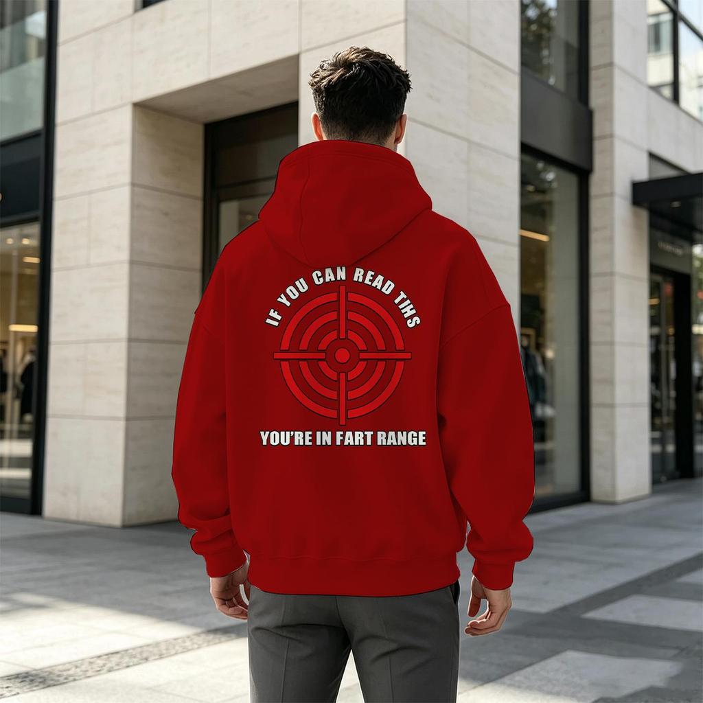 Men's Cotton Hoodie - Breathable 2D Halloween Graphic, Comfy Casual Daily Wear, Trendy Versatile Pullover for Everyday Outfits