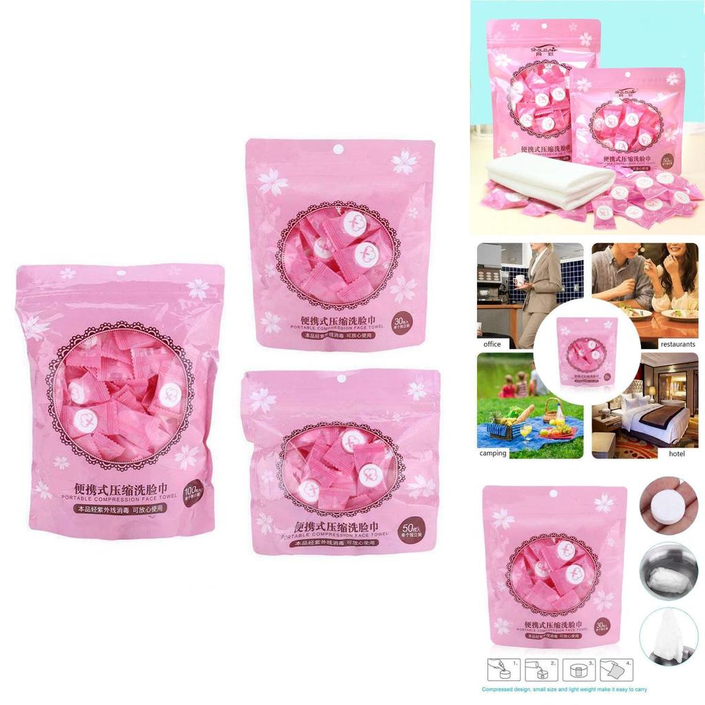 Travel Compressed Coin Disposable Face Towel Soft And Comfortable For All Occasions