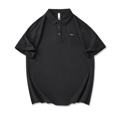 Men's Summer New Loose Short-sleeved POLO Shirt Men's Lapel Thin Short T-top