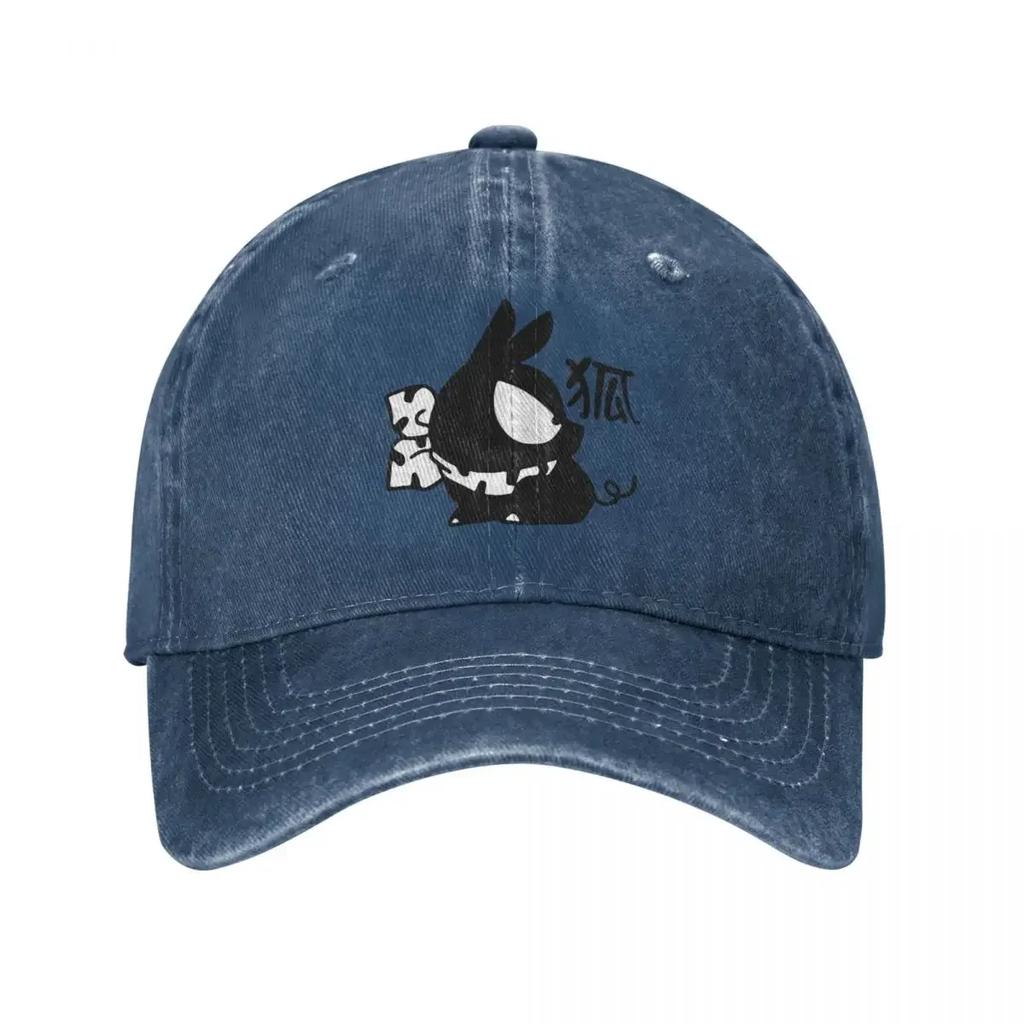 Kanji Ranma 12 Unisex Style Baseball Caps Anime Manga Distressed Denim Hats Cap Running Golf Snapback Hat