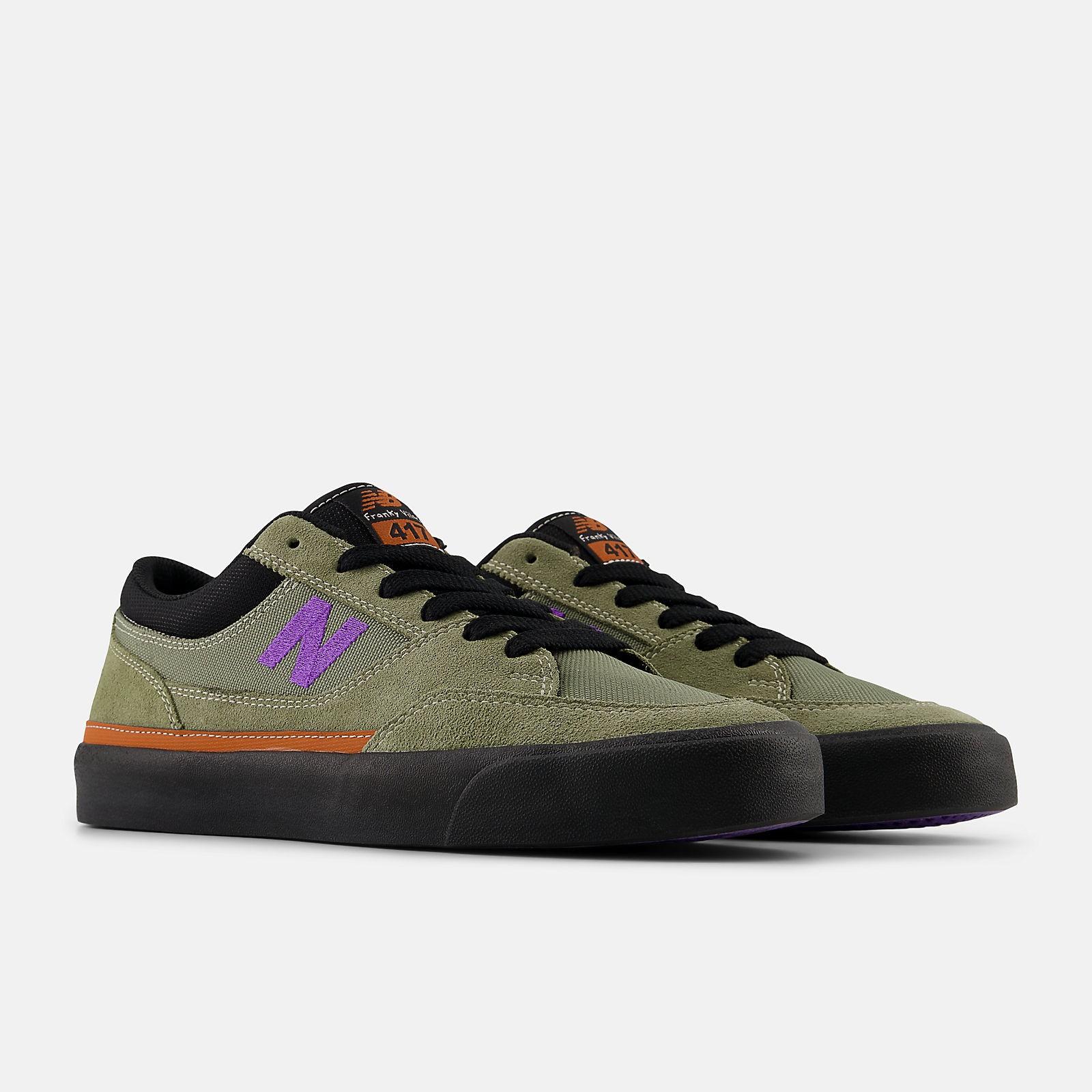 UN417FWM New Balance NB Numeric Franky Villani 417 Low Dark Olivine (Men s) 8.5