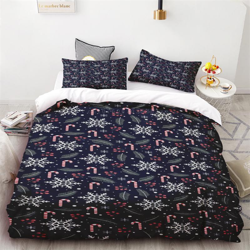 Povlak na peřinu Vánoční Los Větev borovice Potisk Ložnice Obývací pokoj Pokojová dekorace Jednolůžko Dvoulůžko Queen King Size