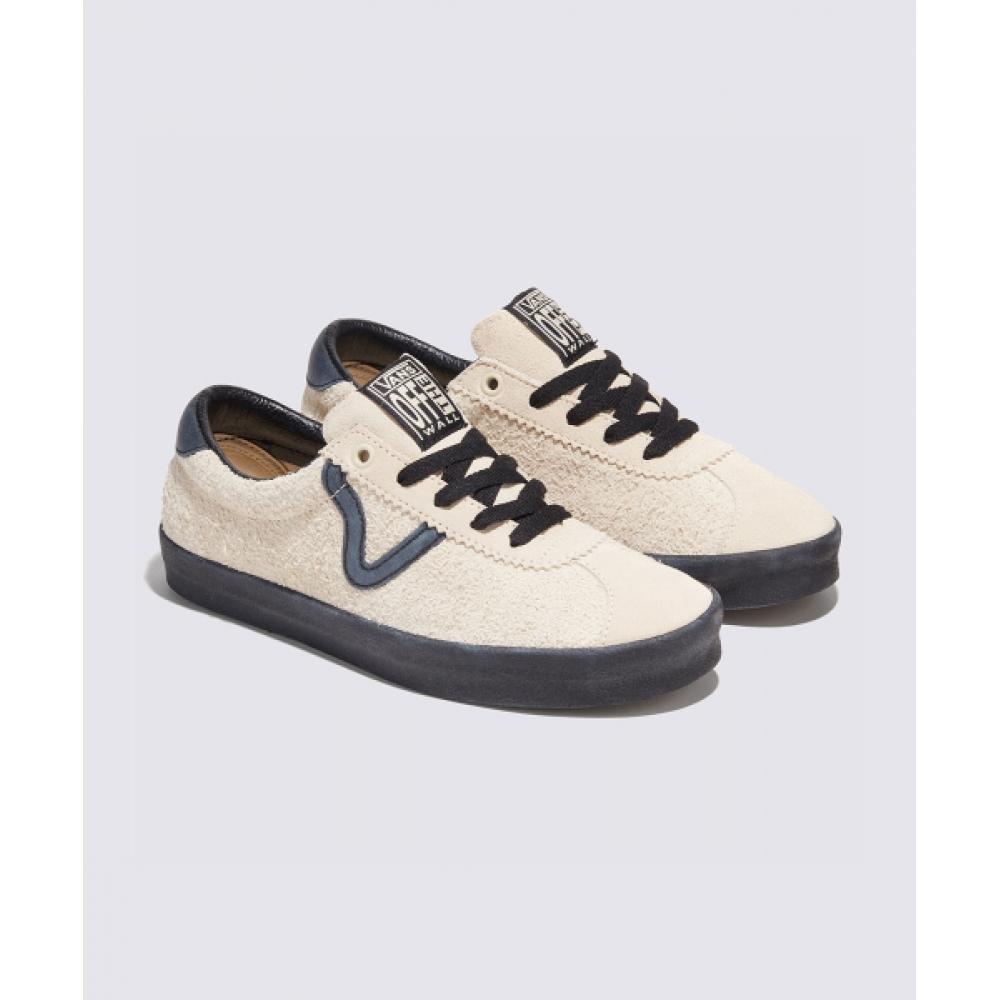 Vans Sports Low    Black To The Floor  Creme Brulee Vn000d09chw1