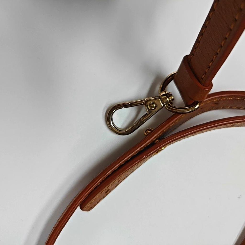 [Pre-Owned] Classic Allover Logo Studded Three-In-One Coated Canvas Shoulder Crossbody Backpack - Good #AEYUW