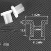 Nylon Wear-Resistant Insulating Step Washer Bolt Liner - Male-Female Screw Bushing