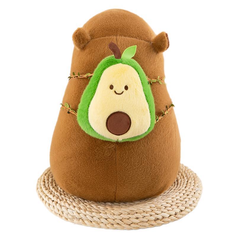 Fruit Plush Capybara Pull String Toy