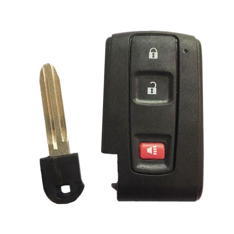 3-Button Smart Shell for Toyota Prius with Small Key