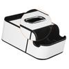Center Console Leather Organizer Tray Car Armrest Extra Storage Box Tissue Holder Car Storage Box Car Seat Organizer