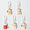 Søt Lucky Cat Nøkkelring Ryggsekk Anheng Oppheng Ornamenter Tilbehør Gaver