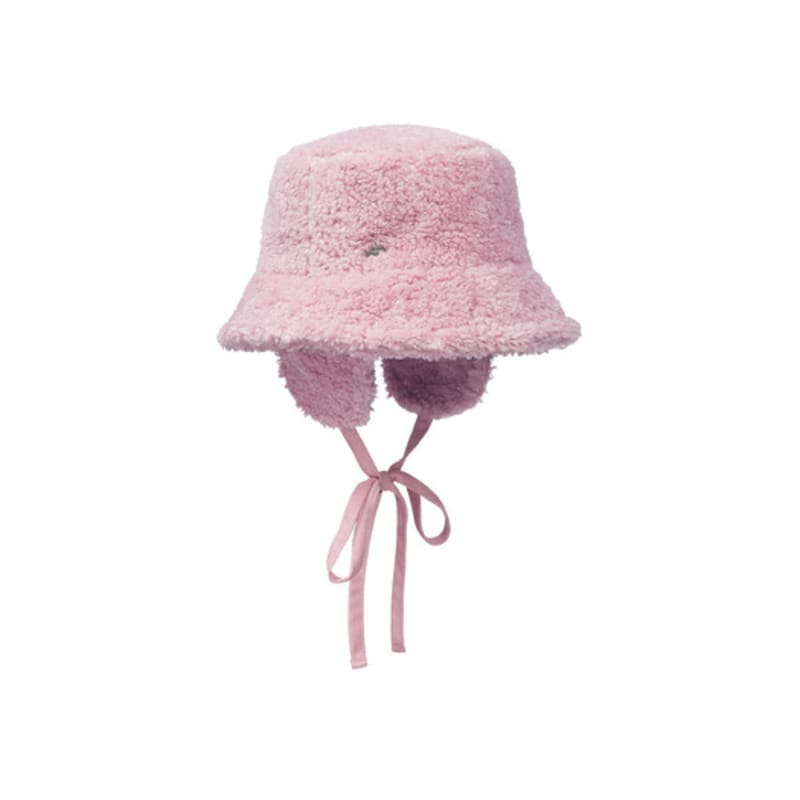 

J.ESTINA J.LETTER Шапка-ушанка из меха PK (JEACEM4BF919PK320) single type