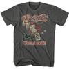 Aerosmith Permanent Vacation Royal Flush Men's T Shirt Rock Band Album