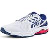 Mizuno Ultima 12 Versatile Fabric Shock Absorption Durable Breathable Support Low-Top Running Shoes Men Sneakers White Blue Red J1GC211819