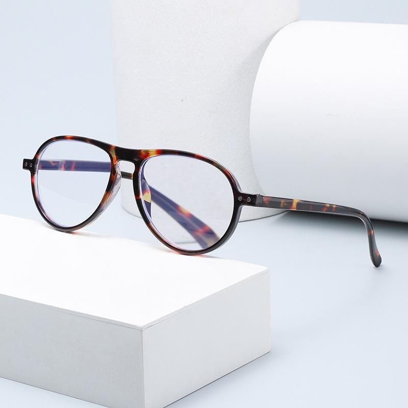 New Fashionable Reading Glasses Women Anti Blue Light Printed Eyewear Men Spring Leg High-Definition Presbyopia Eyeglass +1.0 +2