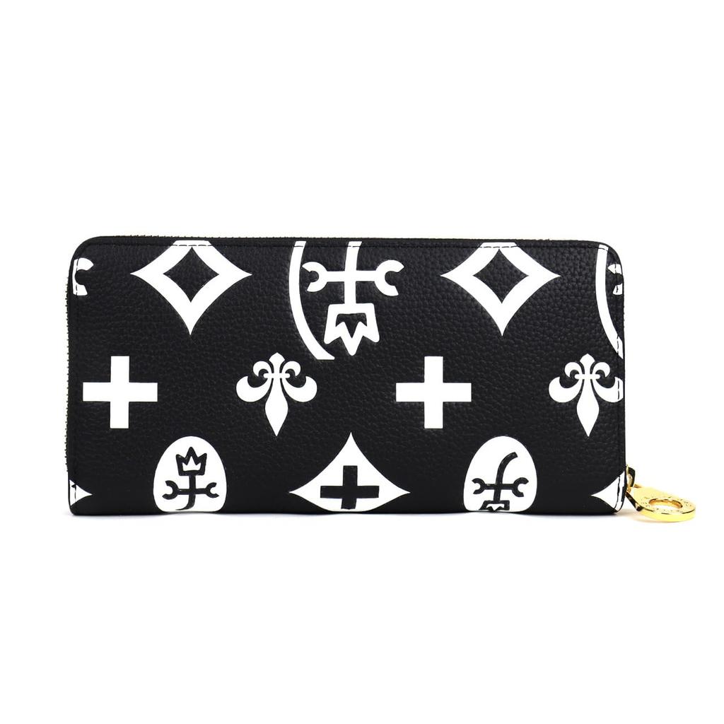 Castelbajac Round Zipper Long Wallet Claire Accessories 068633 Yellow