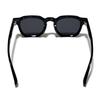Korean Black Thick Cellulose UV Unisex [EPTIS] Sunglasses, Style, Rim, Frame, Protection, Non-Prescription, (Black)