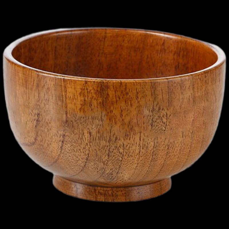 Japanese Style Solid Wood Dining Bowls