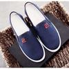 Cow Tendon Sole Spring Autumn Women's Shoes Cowboy Canvas Shoes Flat Bottom Casual Anti Slip Work Low Top Board Shoes Academy