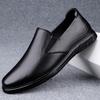 Fashion Luxury Brand Men Genuine Leather Casual Shoes Elegantes Business Office Loafers Man Driving Moccasins Comfortable Slip on Flats