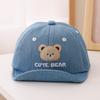 Baby Bear Baseball Cap With Breathable Cotton Blend For Spring Kids Outdoor Fun