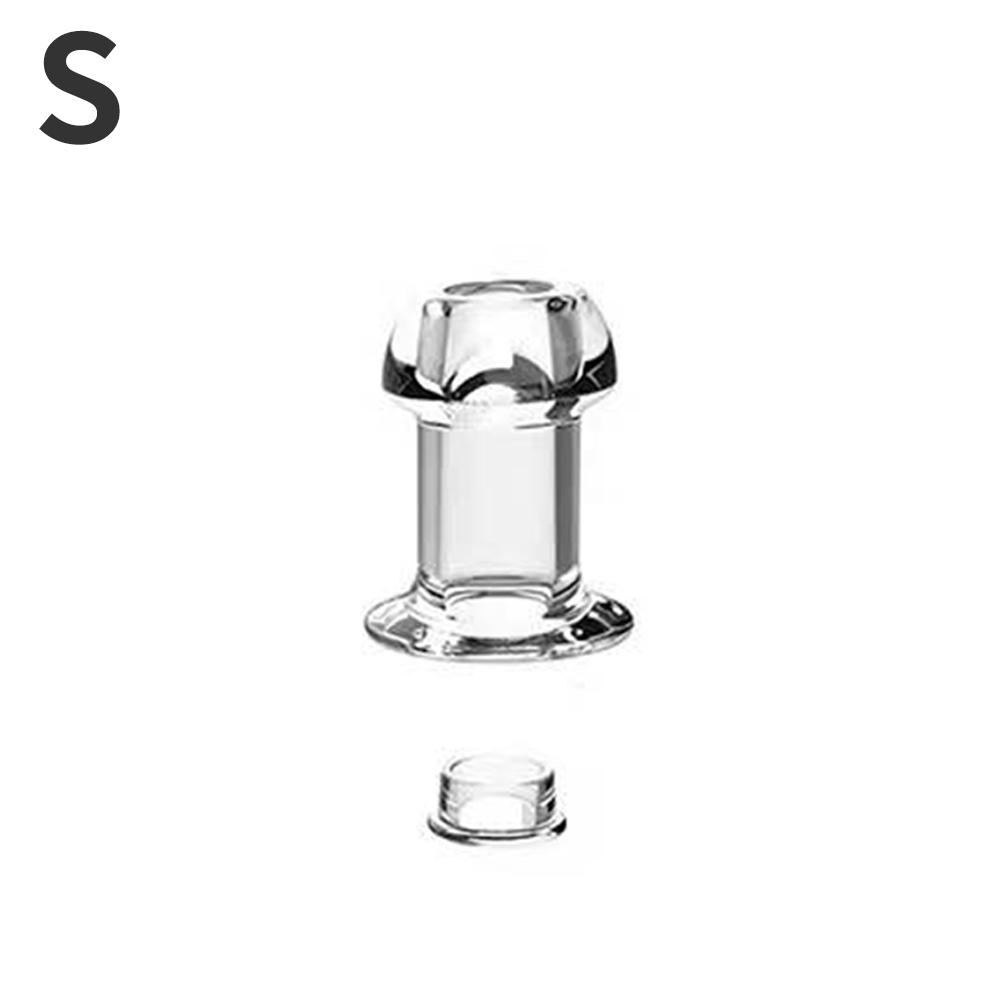 Transparent Anal Plugs Sex Shop Hollow Butt Plug Adult Products Peeping Anal Female Masturbators Erotic Sex Toys for