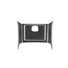 4Pcs Carbon Fiber Center Console Storage Box Cover Trim For Toyota Camry 2012-14