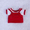 10cm 20cm Doll Clothes Outfit T-shirt Overalls Suspender Trousers Doll Accessories Changing Dressing Game Fans Gift Toy In Stock