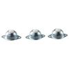 6Pcs Carbon Steel + Nylon Transfer Bearing Casters Units Transmission Furniture