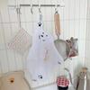 Ins Style, Polar Bear Style Hanging Hand Towel, Children's Bathroom Teddy Bear Cartoon Cute Absorbent Quick-drying Hand Towel