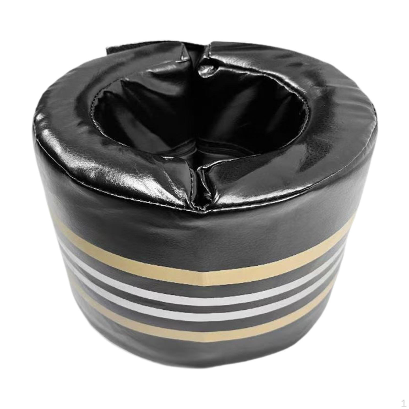 

Боксерское оборудование Удобная искусственная кожа Практичное тренировочное снаряжение Мягкое Профессиональное Для ударов ногами и руками чёрный