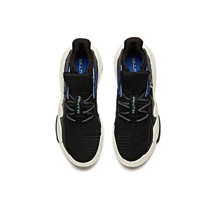 Anta Badass 2 Mid Basketball Shoes Men Sneakers Black Blue White 11928088-1