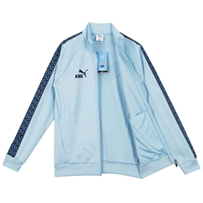 Puma מנצ'סטר סיטי ז'קט המנון המלך Man City Tracktop ג'רזי