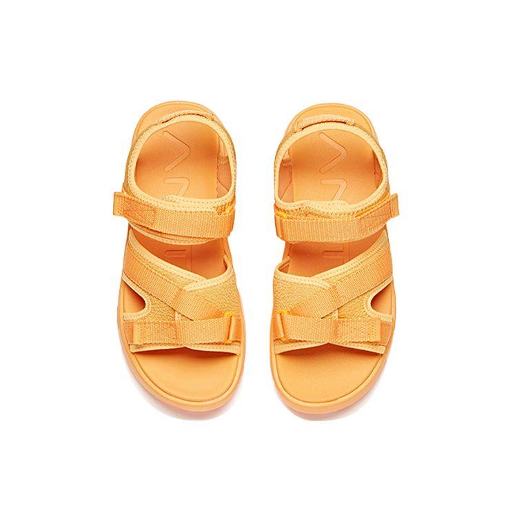 Anta Lifestyle Series Beach Sandals Men Footwear Yellow Orange 11926906-4