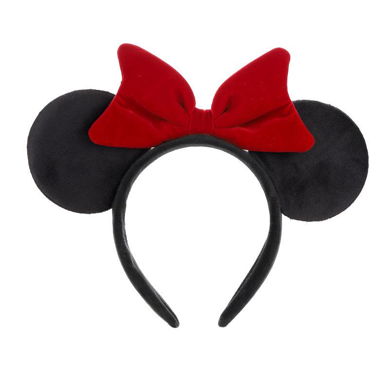 

Mouse Ear Headband Princess Holiday Party Headwear Ears Costume Cosplay Plush Adult Kids Christmas Gift Hair Accessories