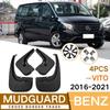 For Mercedes Benz V-Class Vito W447 Viano W639 Mudguard V250 Car Fenders Mud Flaps Vito Splash Guards 2016- Metris Mudflaps