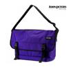 John Peters New York Messenger Bag Purple N1607