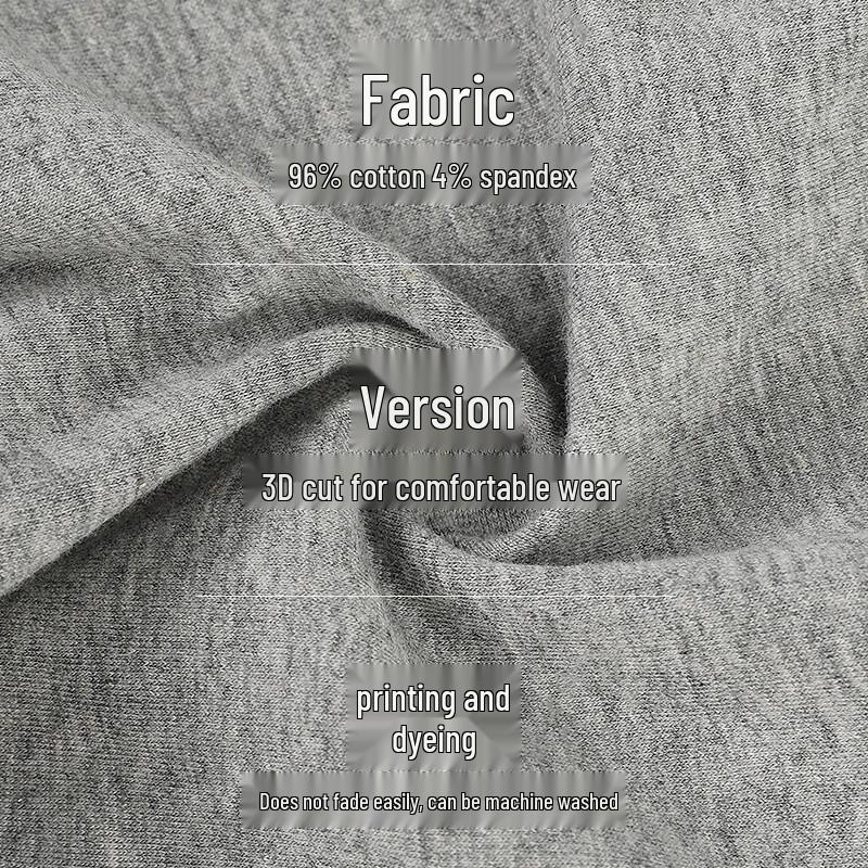 LANGSHA Men's Summer Pure Cotton Boxer Briefs