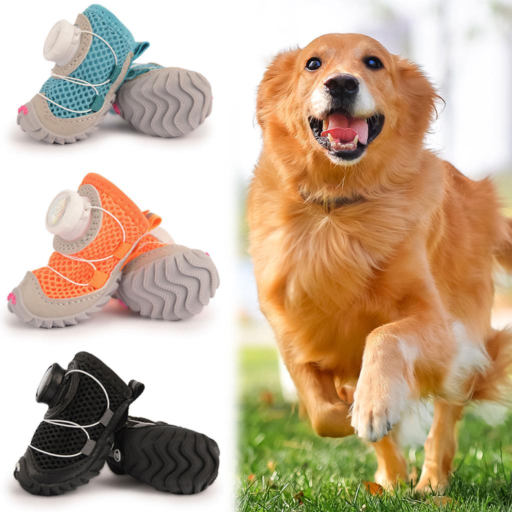 Lightweight Puppy Anti-slip Boots Ultra-soft Flexible Sole For Natural Comfort. Post-injury Paw Recovery Support
