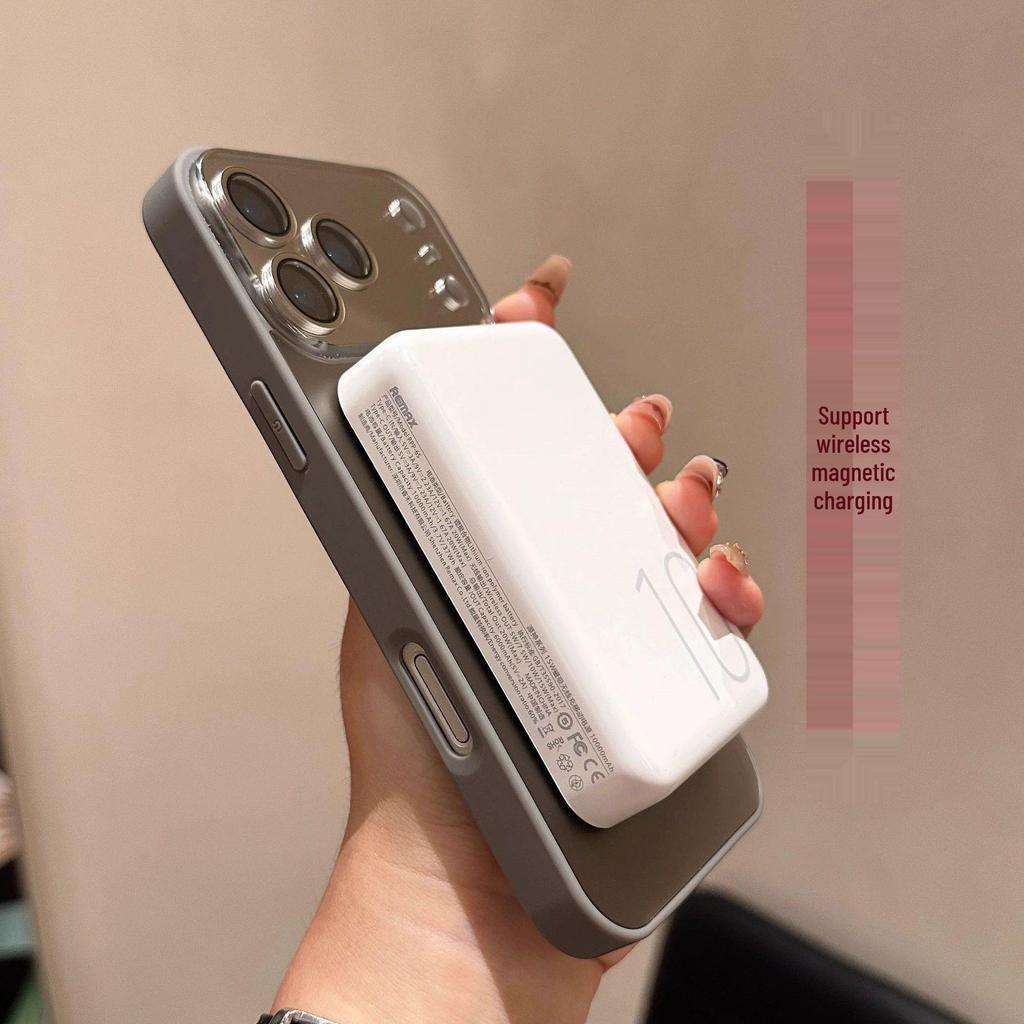 IPhone 17 Pro Max Hülle: Mattierter magnetischer Objektiv- und Displayschutz