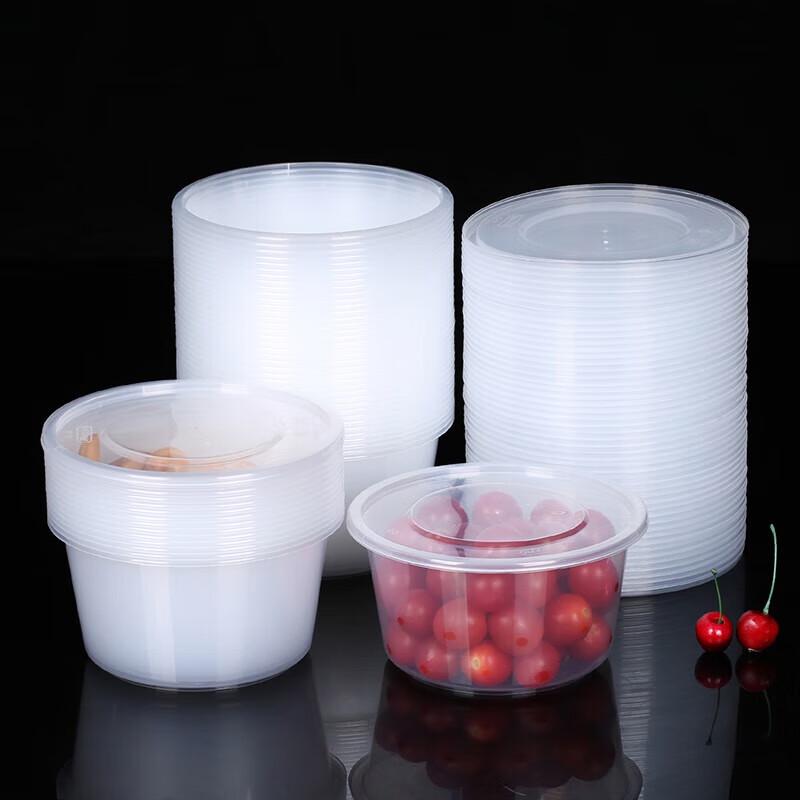 Meiliya Disposable Round Takeaway Bowls