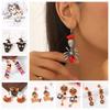 Skull Pumpkin Ear Studs Trick Spider Dangle Earrings Aesthetic Halloween Earrings  Party