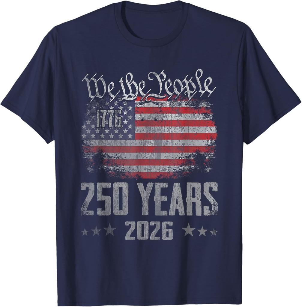 250 Years American 250th Anniversary USA Patriotic 4th July Unisex T-Shirt